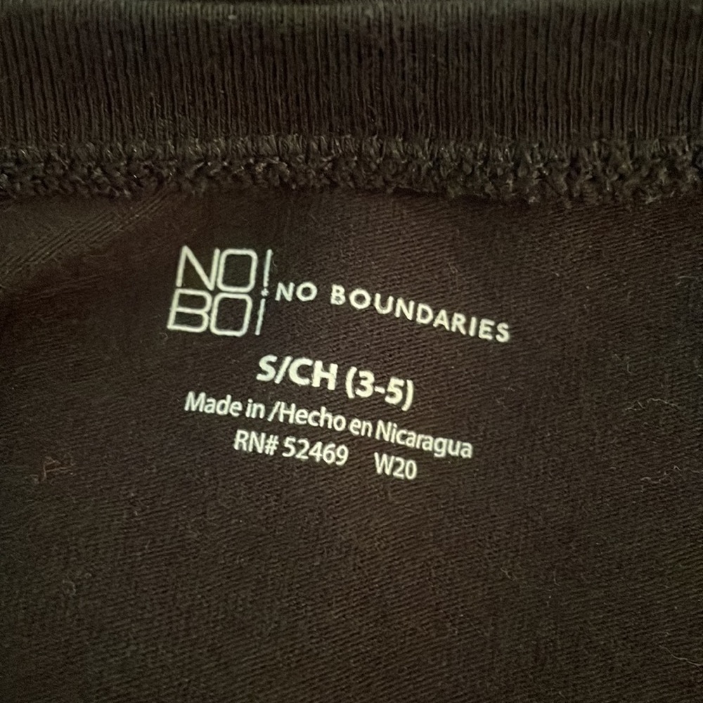 Long Sleeve Black Tee * Size Small 3 / 5 - Picture 5 of 11